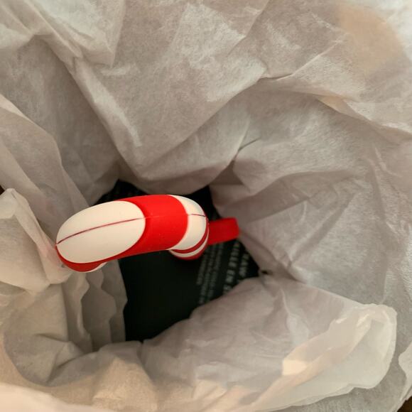 Disney Disneyland Starbucks Limited Edition Holiday Tumbler Candy Cane Straw NWT - Picture 7 of 8